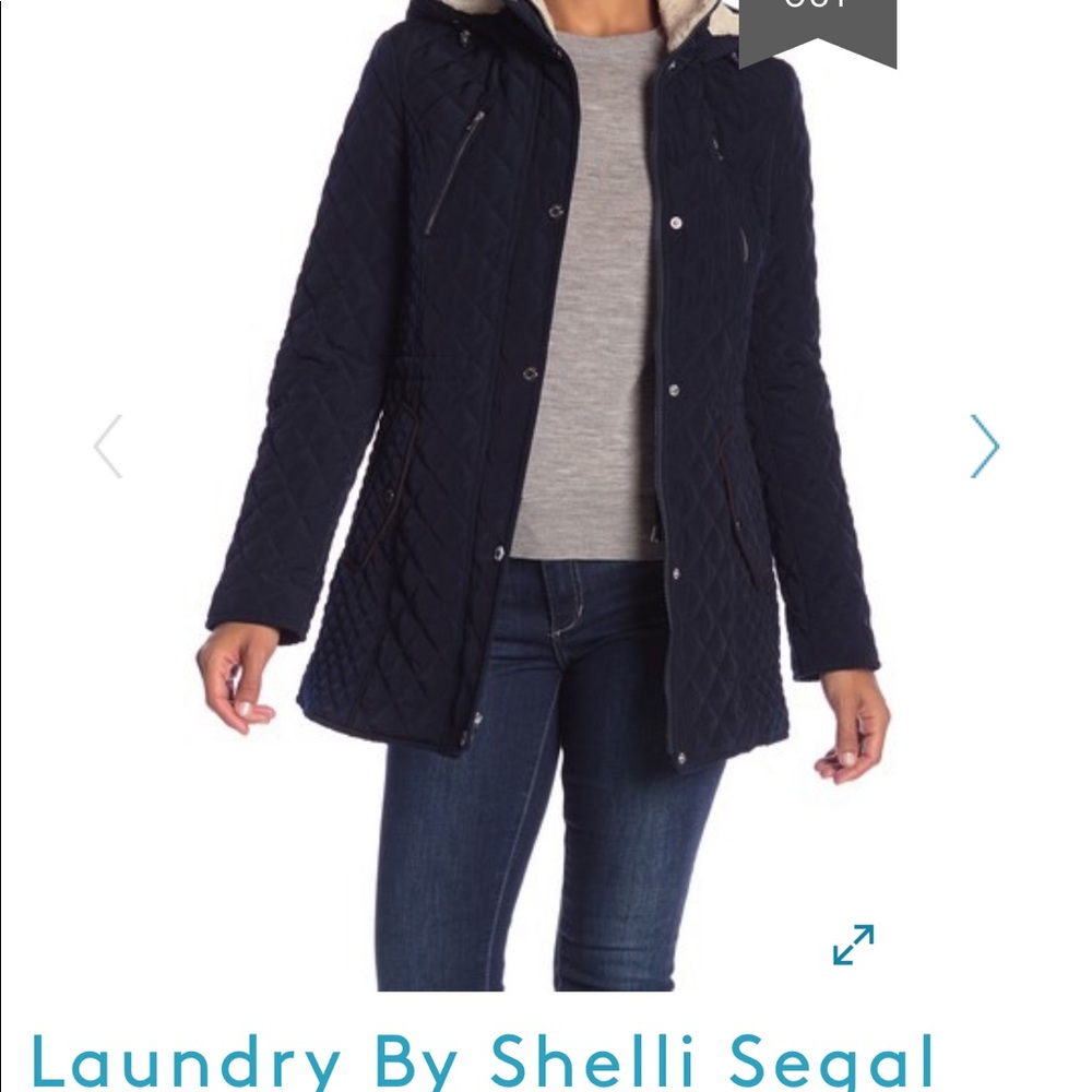 Laundry quilted jacket
